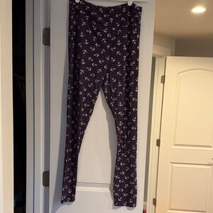 LulaRoe anchor print leggings
